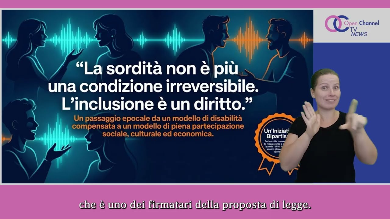 Intervista On. Furfaro su nuova proposta di legge sulla sordità
